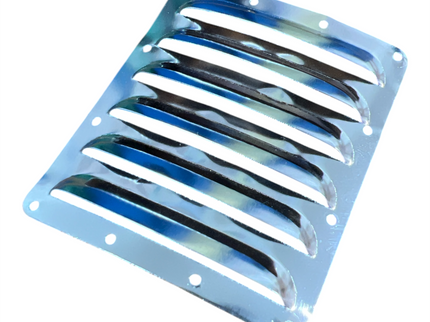 Aluminium Cooling Fin Vents – Silver (Small)
