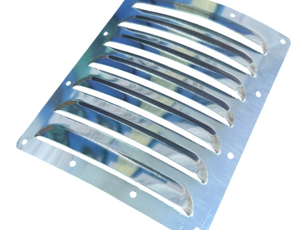 Aluminium Cooling Fin Vents – Silver (Large)