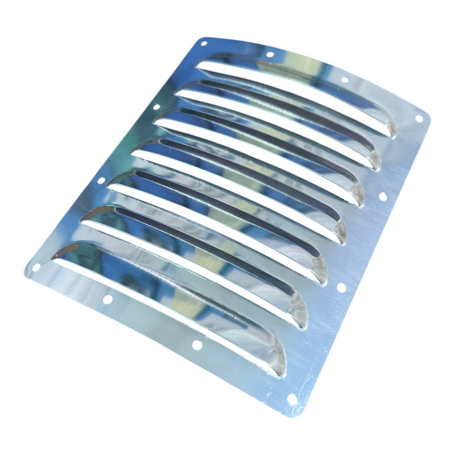 Aluminium Cooling Fin Vents – Silver (Large)