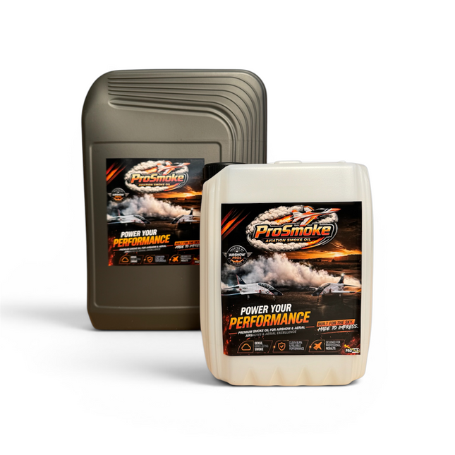 ProSmoke Aviation Smoke Oil – High Performance White Display Smoke Fluid (20L)