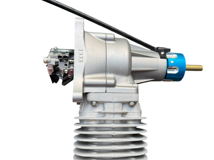 Engine component on a white background