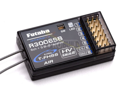 Futaba R3006SB - 6-Channel Rx T-FHSS (S-Bus) (HV) 2.4GHz