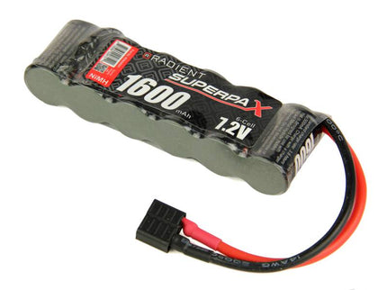 NiMH 7.2V 1600mAh 2/3A SBS-Flat, Deans (HCT)