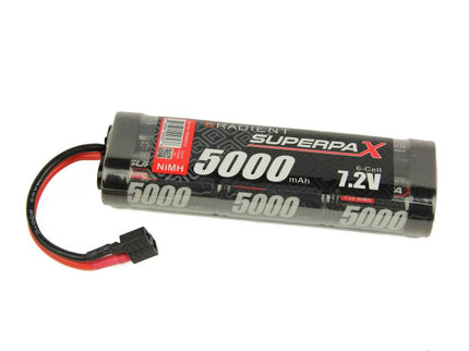 NiMH 7.2V 5000mAh SC Stick, Deans (HCT)
