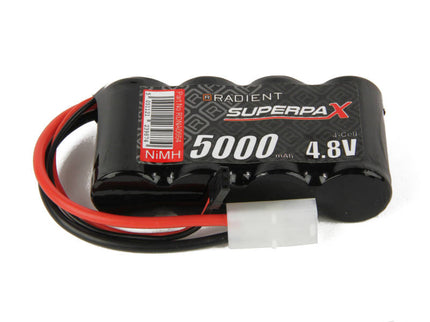 NiMH 4.8V 5000mAh SC Flat, Rx, TAM / JR