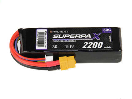Radient LiPo 3S 2200mAh 11.1V 30C XT60