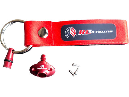 Skywing Magnetic CNC Fuel Vent Line Plug (Red)