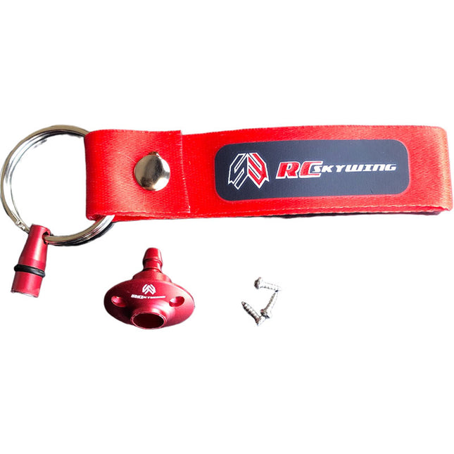 Skywing Magnetic CNC Fuel Vent Line Plug (Red)