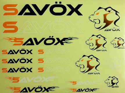 Savox Decal Sheet 22Cm X 25Cm