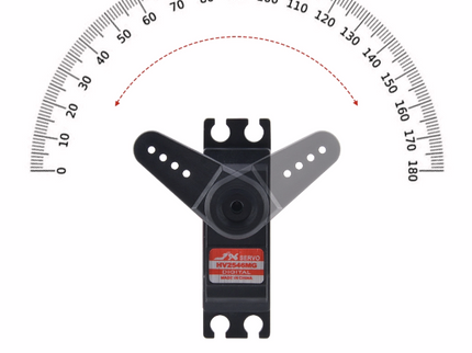 JX PDI-2546MG 6.6KG 7.4V Digital Mini Servo