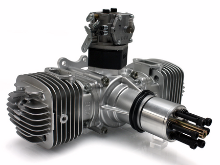 DLE-120 Twin Gas Engine – High-Power 120cc Twin for Large-Scale RC Aircraft