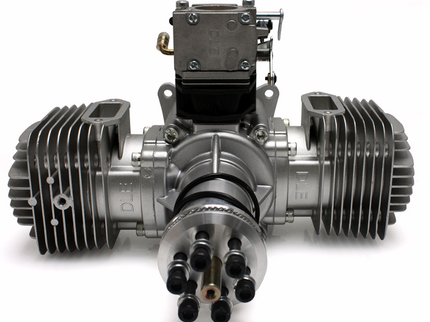 DLE 170 Twin Petrol Engine – High-Power 170cc Twin for Giant-Scale RC Aircraft