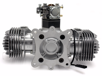 DLE-60 Twin Petrol Engine – 60cc 2-Stroke Opposed Twin for RC Aircraft