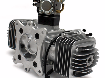 DLE-60 Twin Petrol Engine – 60cc 2-Stroke Opposed Twin for RC Aircraft
