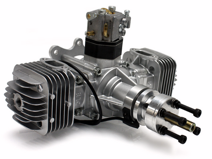 DLE-60 Twin Petrol Engine – 60cc 2-Stroke Opposed Twin for RC Aircraft