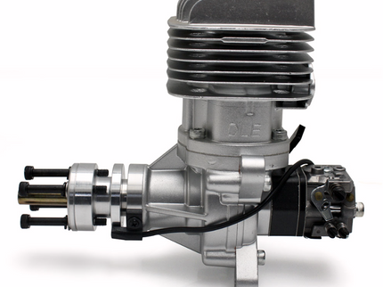 DLE 55RA Petrol Engine – 55cc Rear Exhaust 2-Stroke for RC Aircraft