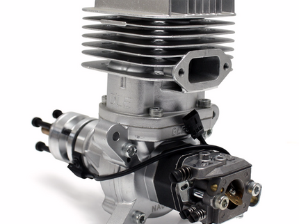 DLE 55RA Petrol Engine – 55cc Rear Exhaust 2-Stroke for RC Aircraft