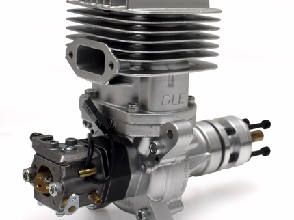 DLE 55RA Petrol Engine – 55cc Rear Exhaust 2-Stroke for RC Aircraft