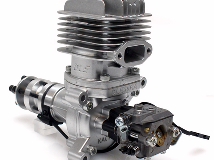 DLE 35RA Petrol Engine – 35cc Rear Exhaust 2-Stroke for RC Aircraft