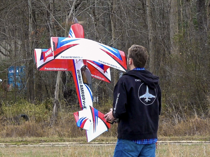 Precision Aerobatics Ultimate AMR 60 – White/Red/Blue