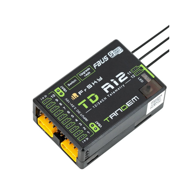 FrSky Tandem TD R12 Dual-Band Receiver – 12CH PWM / SBUS / FBUS