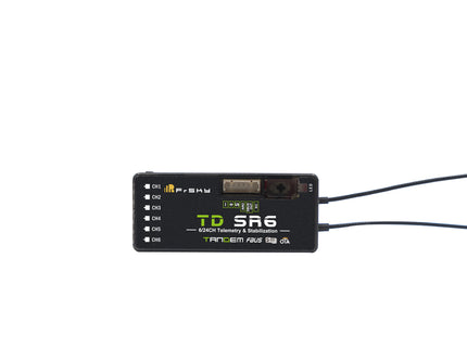 FrSky TD SR6 Tandem Dual-Band 2.4GHz & 900MHz Receiver with Stabilisation & Telemetry