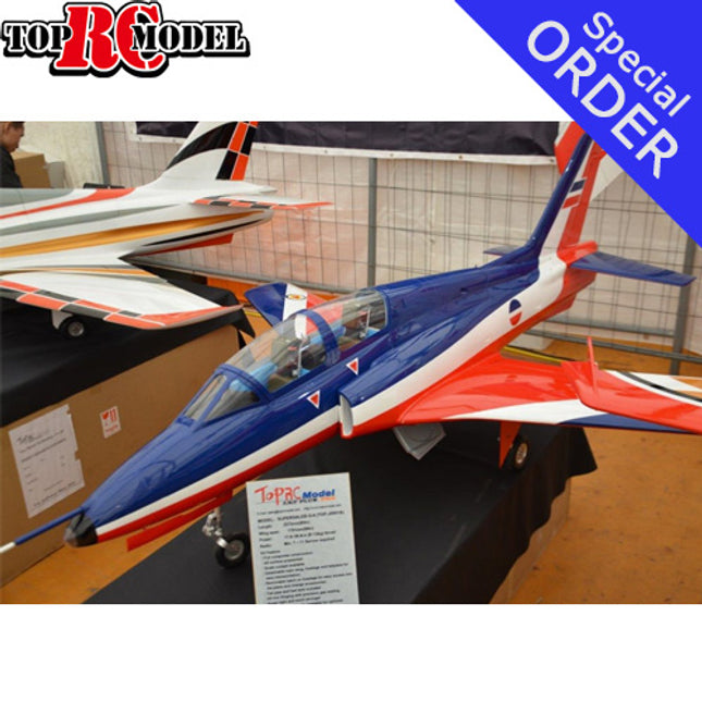 TopRC Model Super galeb G-4 Red/Blue 93"