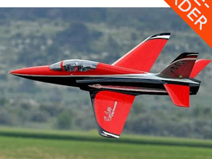 TopRC Model Odyssey Sport Jet Red/Black 91"