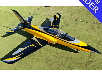 TopRC Model Odyssey Sport Jet Yellow Fantasy 91"