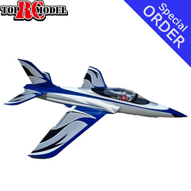 TopRC Model Odyssey Sport Jet Blue/Silver 91"