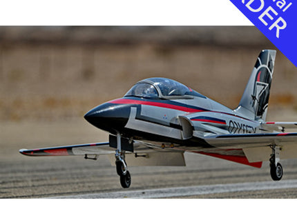 TopRC Model Odyssey Sport Jet White/Black/Red 91"