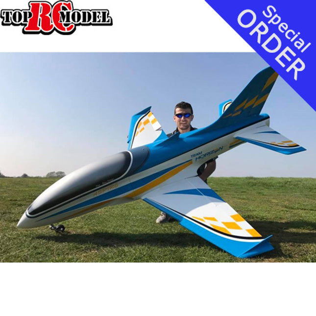 TopRC Model Sport jet Aspire Blue 79"