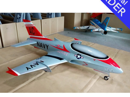 TopRC Model Sport jet Aspire Navy 79"