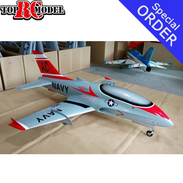 TopRC Model Sport jet Aspire Navy 79"