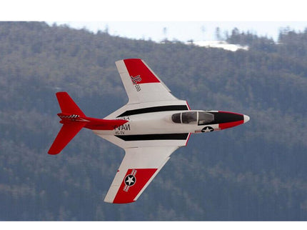 TopRC Model F9F Cougar Red  62"