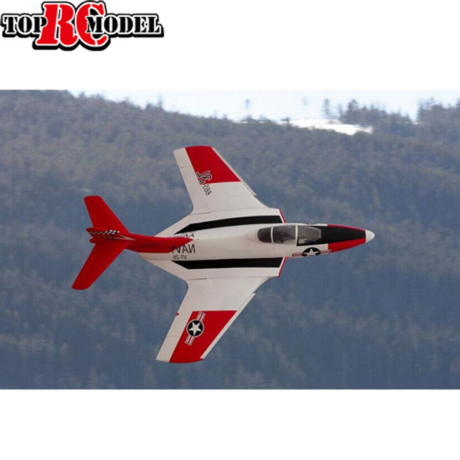 TopRC Model F9F Cougar Red  62"