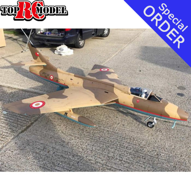 TopRC Model Hawker Hunter 1:5.8 Desert Scheme