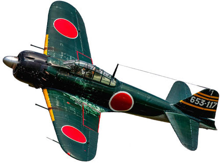 TopRC Model  A6M5 Zero Fighter 60-100cc ARF