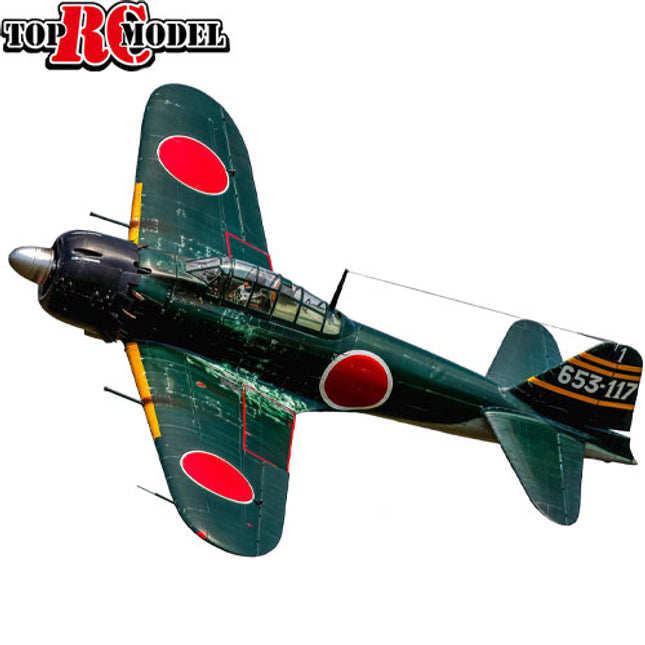 TopRC Model  A6M5 Zero Fighter 60-100cc ARF