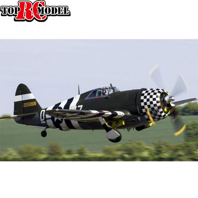 TopRC Model P-47D Thunderbolt 96" 100cc ARF – Snafu