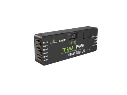 FrSky Twin TW R8 Dual 2.4GHz Receiver – 8CH with FBUS, SBUS & Race Mode