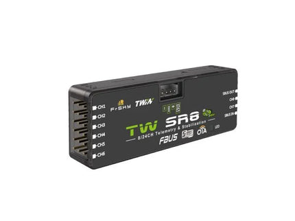 FrSky Twin TW SR8 Dual 2.4GHz Stabilisation Receiver