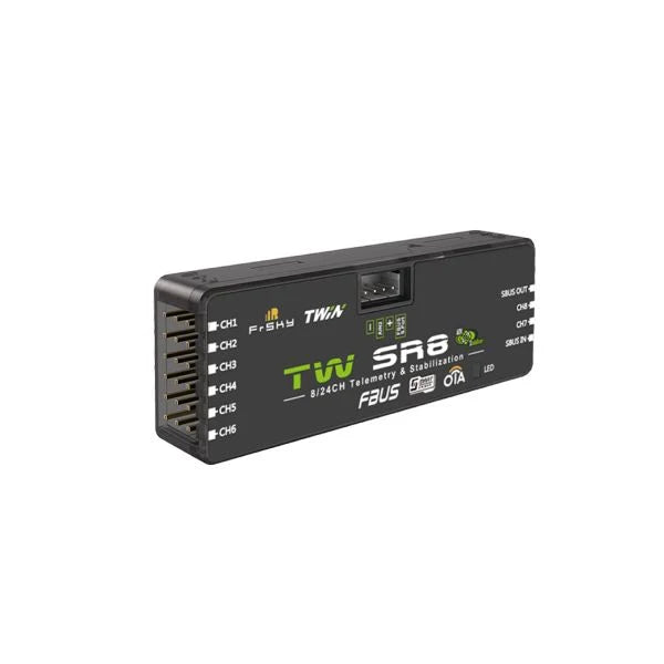 FrSky Twin TW SR8 Dual 2.4GHz Stabilisation Receiver