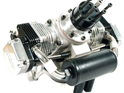 UMS 2-Cylinder 140cc Petrol Twin Boxer Engine – 4-Stroke Scale Aircraft Powerplant