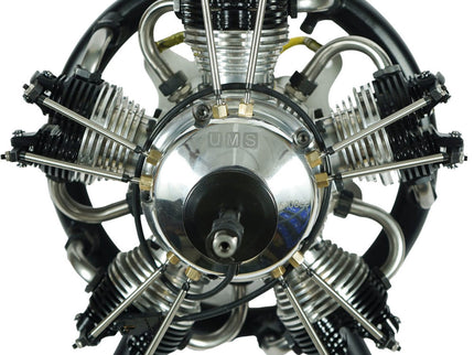 UMS 5-Cylinder 100cc Petrol Radial Engine – 4-Stroke Scale Aircraft Powerplant