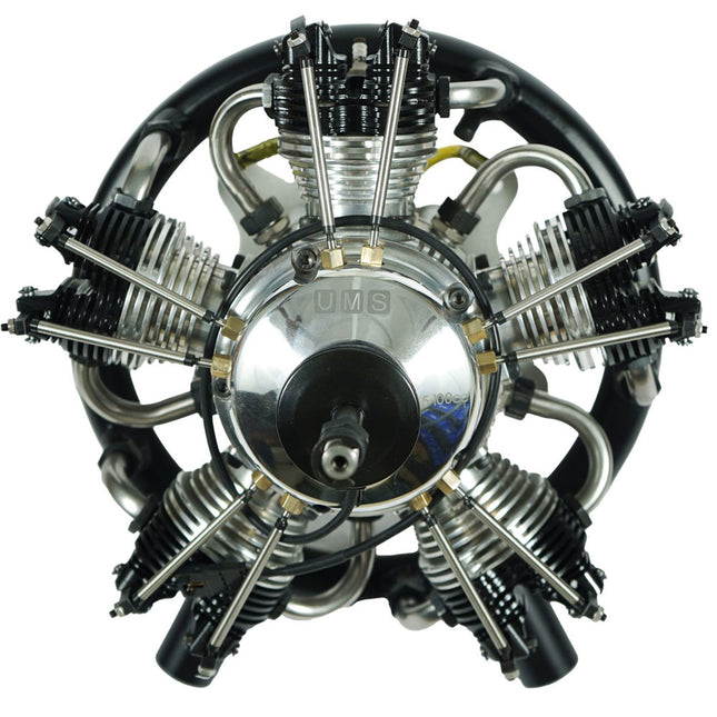 UMS 5-Cylinder 100cc Petrol Radial Engine – 4-Stroke Scale Aircraft Powerplant