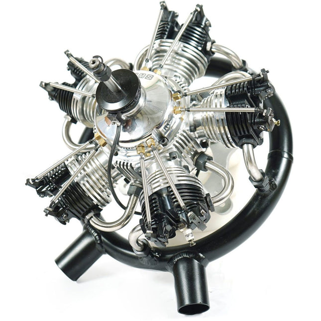 UMS 5-Cylinder 125cc Petrol Radial Engine – 4-Stroke Scale Aircraft Powerplant