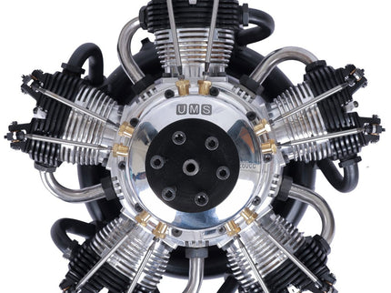 UMS 5-Cylinder 260cc Petrol Radial Engine – 4-Stroke Scale Aircraft Powerplant