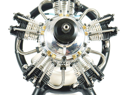 UMS 5-Cylinder 75cc Petrol Radial Engine – 4-Stroke Scale Aircraft Powerplant