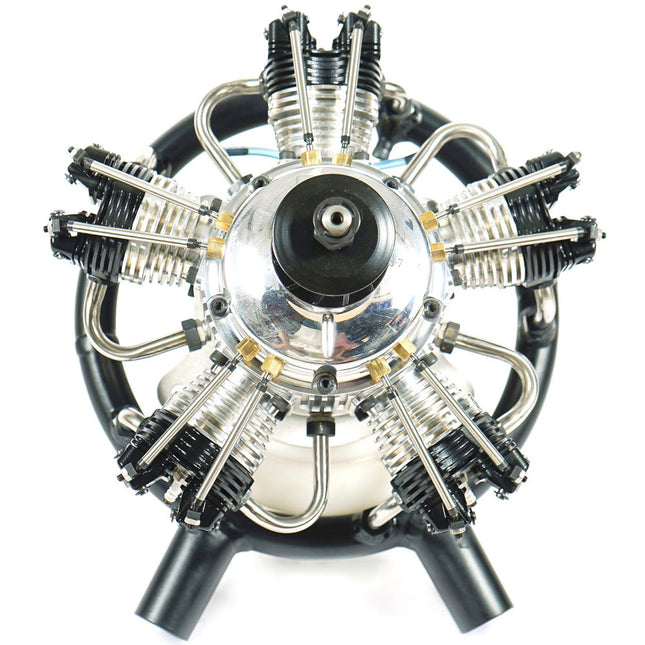 UMS 5-Cylinder 75cc Petrol Radial Engine – 4-Stroke Scale Aircraft Powerplant